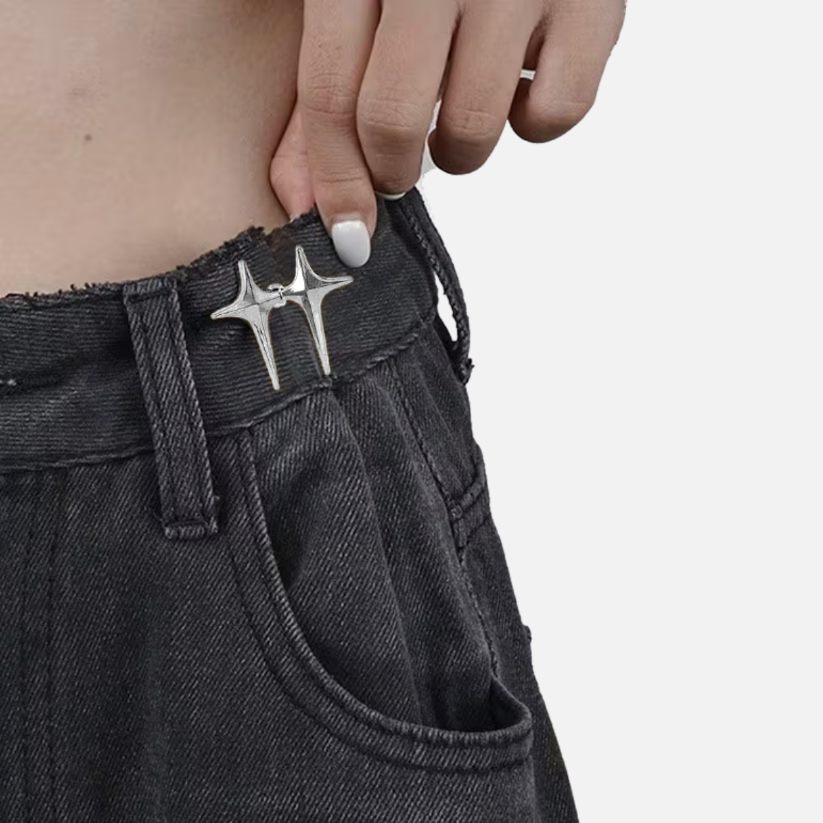 Midje-justerare för jeans